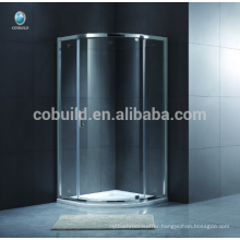 K-543 Europe Style Simple Glass Circular Self-cleaning Glass Shower Room shower enclosure with tray